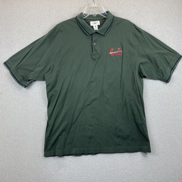Vintage St. Louis Cardinals Polo Shirt MLB - Picture 1 of 8